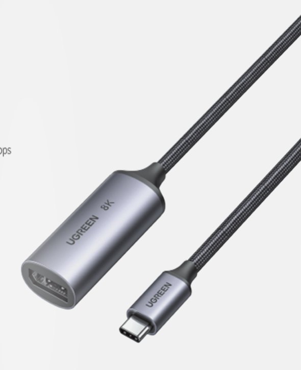 USB-C To DP Female Adapter(8k)