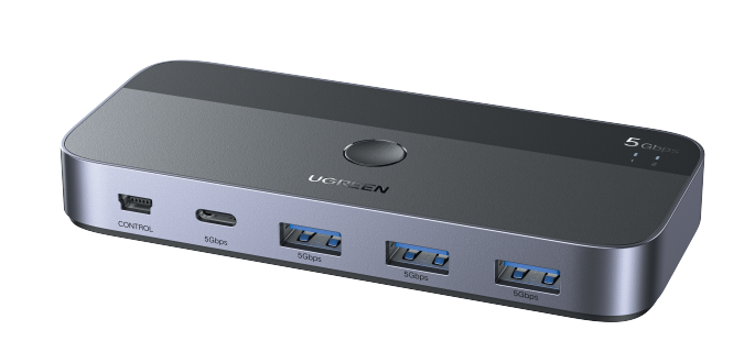 USB 3.0 Sharing Switch 2 In 4 Out