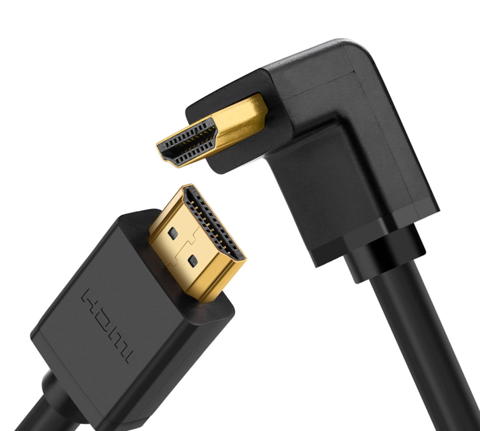 HDMI Male To Male Right Angle 90 Degree Cable