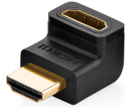 HDMI Male To Female Angled Adapter--Up