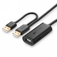 USB 2.0 Active Extension Cable with USB for Power