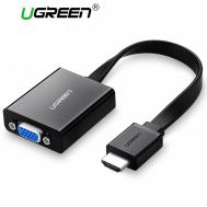 HDMI To VGA+3.5mm Audio With Power Port Converter