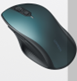 Ergonomic Contoured-Shape Design Wireless Mouse